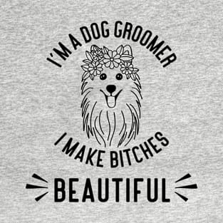 Funny Dog Groomer Gifts T-Shirt